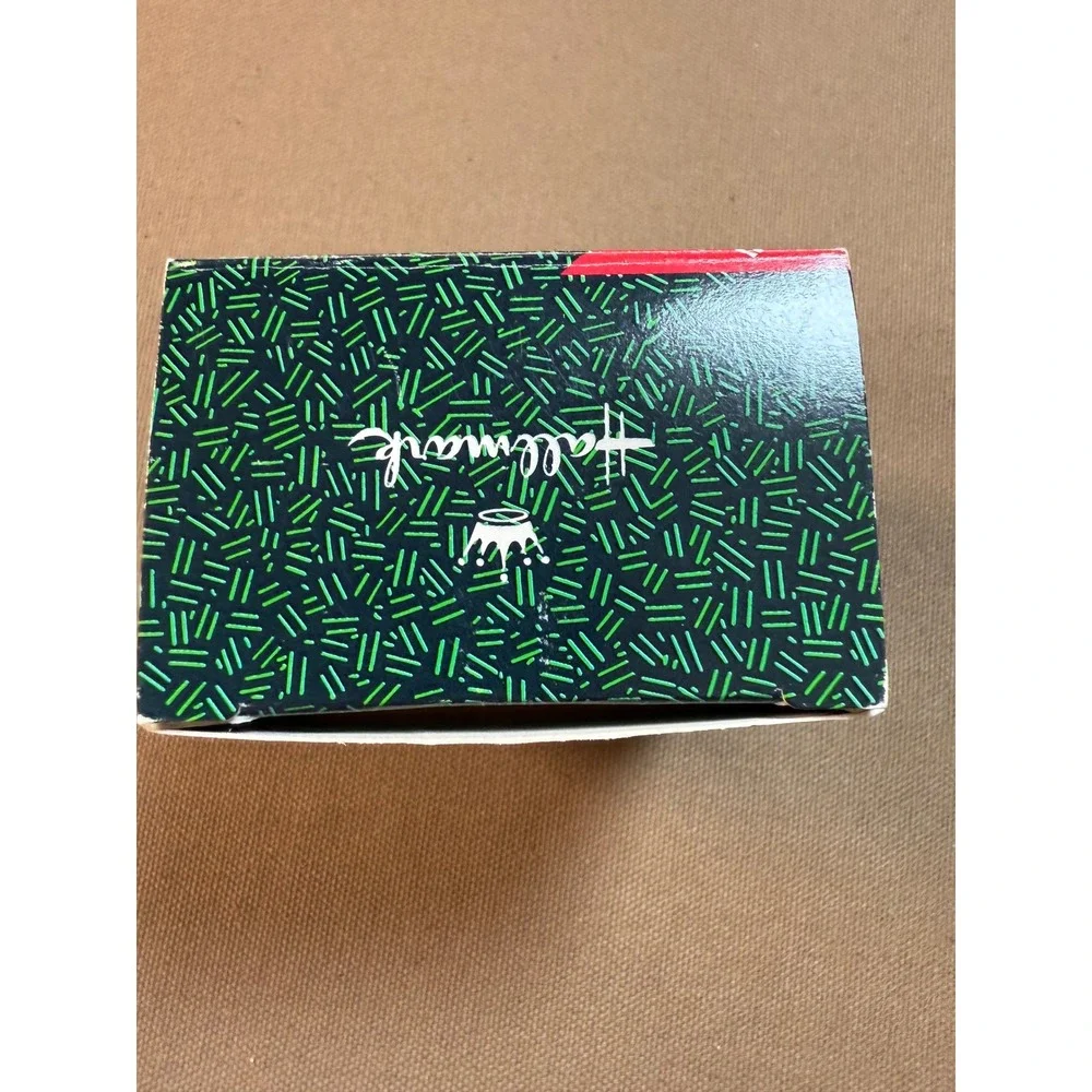 1987 Hallmark Christmas Pizzazz Ornament Happy Holidata Computer Mice